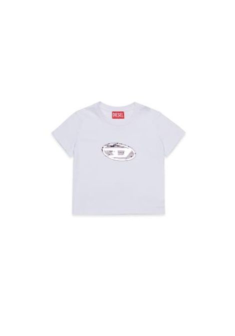 T-shirt con logo DIESEL KIDS | J02371 KYAUNK100